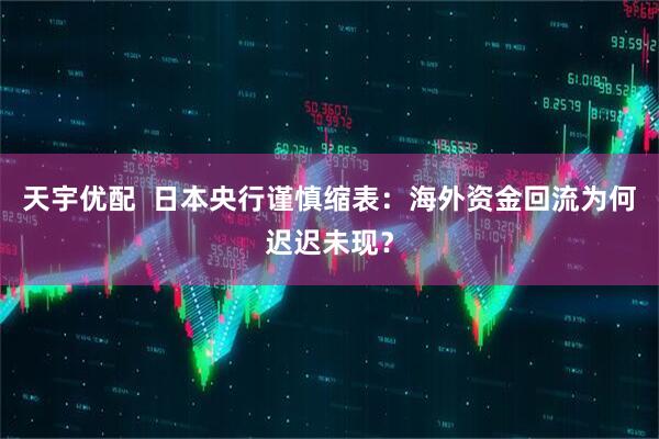 天宇优配  日本央行谨慎缩表：海外资金回流为何迟迟未现？